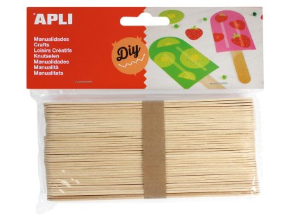 Špachtle dřevěná 150x18mm/40ks