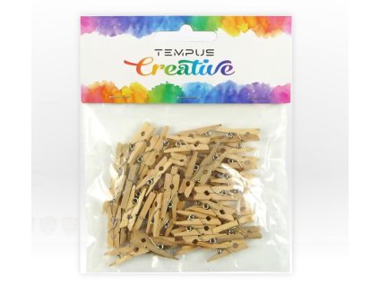 Kolíčky dřevěné 2,5cm/50ks