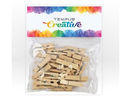 Kolíčky dřevěné 3,5cm/24ks