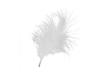 Peří bílé 10ks
