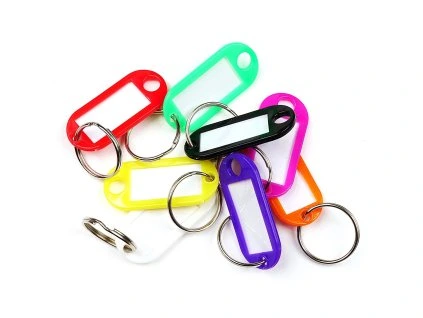 80 x klíčový závěs - mix barev