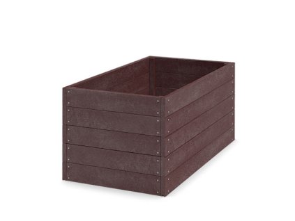 Vyvýšený záhon EKO - 150 × 81 × 66 cm, hnědá