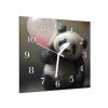 Nástěnné hodiny 30x30cm medvídek panda