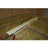 Švédská lavička tělocvičná s kladinkou, délka 270 cm, lakovaná, hranol na žebřinu