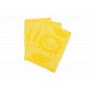 10 x froté ručník 30x50 - Sluníčko žluté