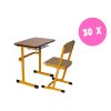 VÝHODNÁ NABÍDKA - 30 x sestava MIRA I. + katedra bez zásuvky a uč. židle čalouněná