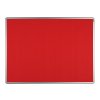 75 x 100 cm - textilní nástěnka červená ekoTAB