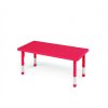 Screenshot 2026 01 08 at 13 47 13 Dětský výškově stavitelný stůl OBDÉLNÍK Barva Červená PETONA B2B