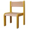 Stohovatelná židle buk masiv - barevný rám