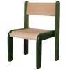 Stohovatelná židle buk masiv - barevný rám