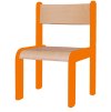 Stohovatelná židle buk masiv - barevný rám