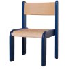 Stohovatelná židle buk masiv - barevný rám