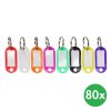 80 x klíčový závěs - mix barev