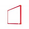 60 x 45 cm - Keramická tabule na fixy s červeným rámem boardOK