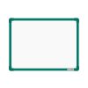 Keramická tabule na fixy se zeleným rámem