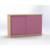 Skříň s posuvnými dveřmi, v.76 cm, offiCe