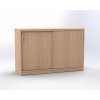 Skříň s posuvnými dveřmi, v.76 cm, offiCe