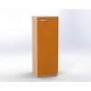 Skříň jednodvéřová, v. 111 cm, offiCe
