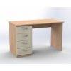 120 x 60 cm - kancelářský stůl se čtyřmi zásuvkami