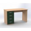 120 x 60 cm - kancelářský stůl se čtyřmi zásuvkami