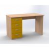 120 x 60 cm - kancelářský stůl se čtyřmi zásuvkami