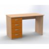 120 x 60 cm - kancelářský stůl se čtyřmi zásuvkami
