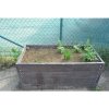 Vyvýšený záhon EKO - 200 × 106 × 79 cm, hnědá