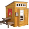 Dřevěný moderní zahradní domek pro děti