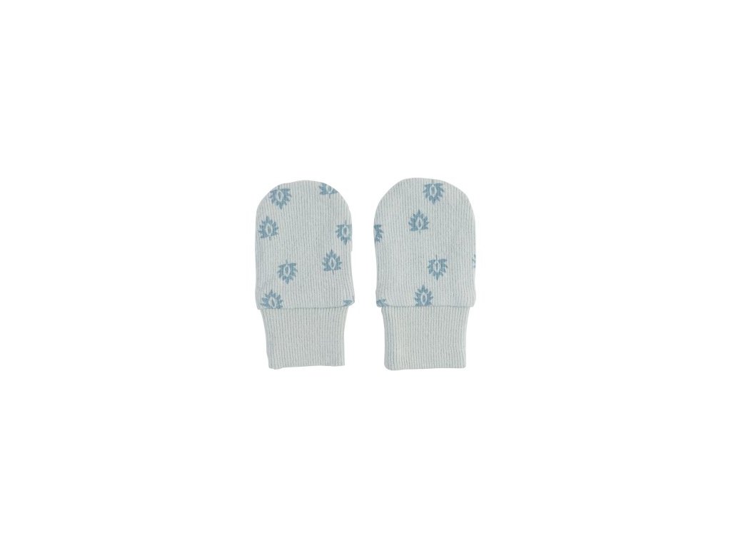 LODGER Mittens Print Rib Ice Flow
