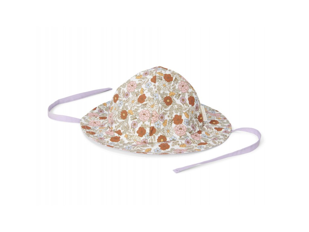 Klobouček Mauve / Vintage Little Flowers