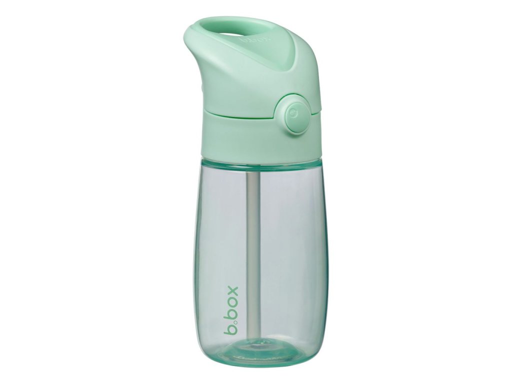 Láhev na pití s brčkem Junior 380 ml - Spearmint