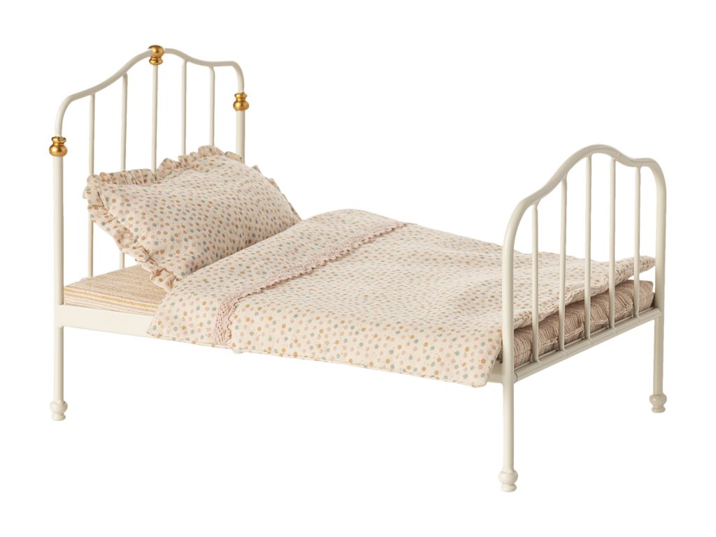 Maileg - Vintage postýlka pro myšky - Off white