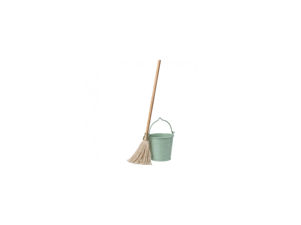 kyblik a mopuklizeci set maileg bucket and mop