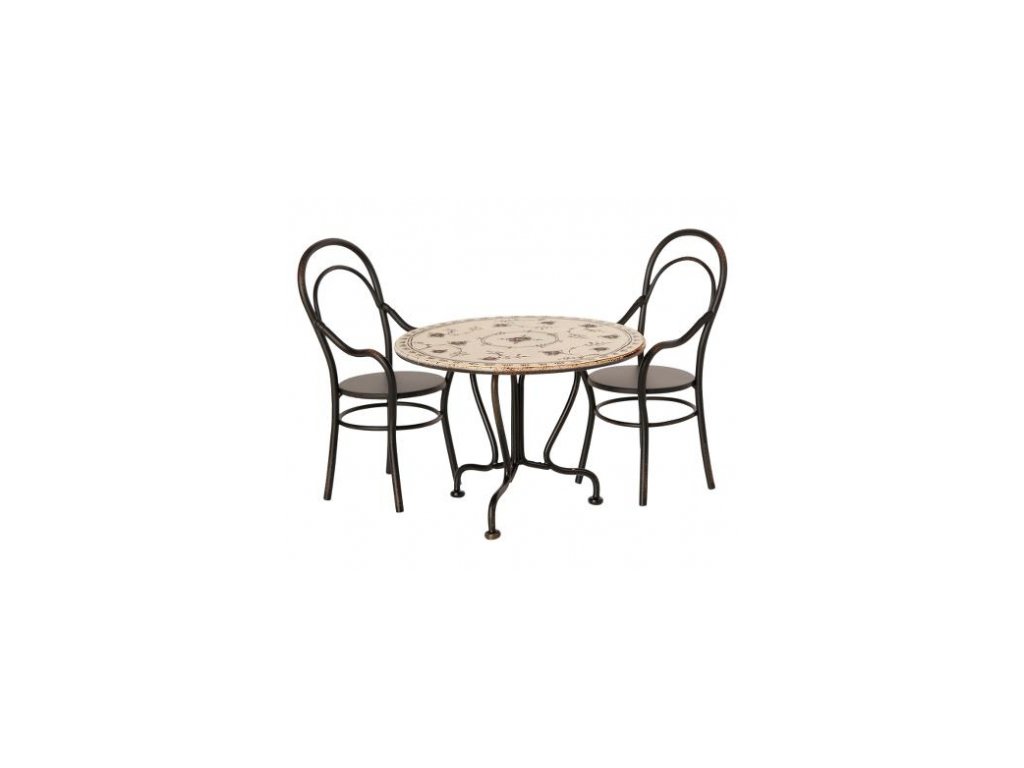 jidelni set ve vintage stylu maileg dinning table set