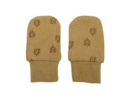 LODGER Mittens Print Rib Honey