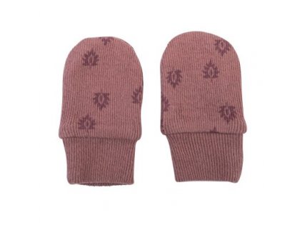 LODGER Mittens Print Rib Rosewood