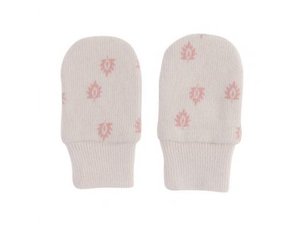 LODGER Mittens Print Rib Tan