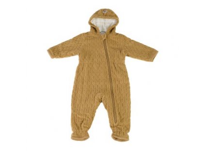 LODGER Skier Empire Fleece Dark Honey 3-6 měsíců