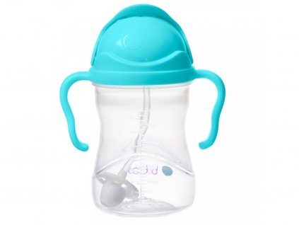 Hrneček s brčkem - aqua 240ml
