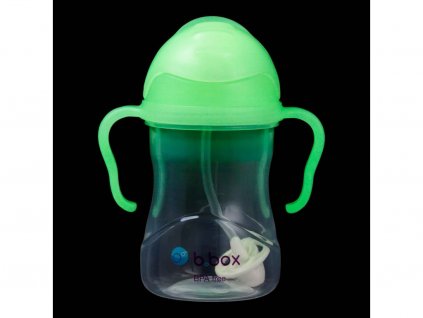 Hrneček s brčkem -glow in the dark 240ml