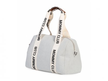 Přebalovací taška Mommy Club Signature Canvas Off White