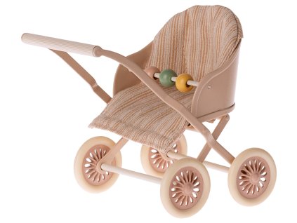 Maileg - Kočárek pro dvojčata - Rose