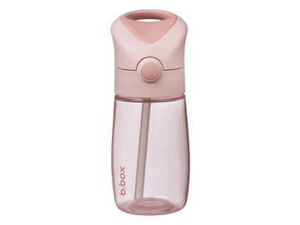 Láhev na pití s brčkem Junior 380 ml - Blush Crush