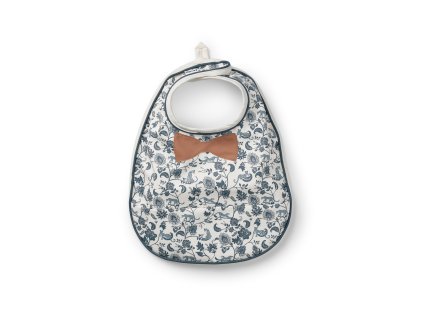7333222023636 30400205881NA Baby Bib Garden Leo Toile Bow PP