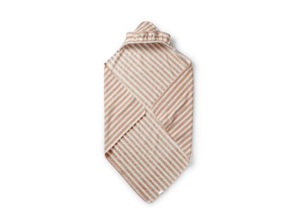 7333222023650 70660204424NA Hooded Towel Candy Stripes PP