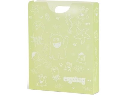 Ergobag - Plastové desky - Monster Yellow