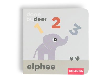 Aktivní knížka Elphee Counting - mix barev