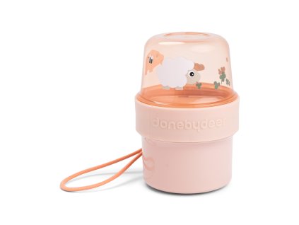 To go zásobník na svačinu Tiny farm vel. S - růžový