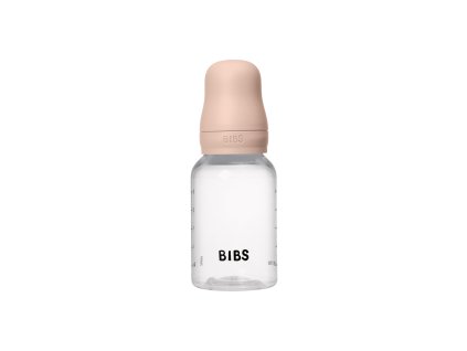 BIBS antikolikova dojcenska flasa s kaucukovym cumlikom 150ml Blush 5016244 5713795265336 II