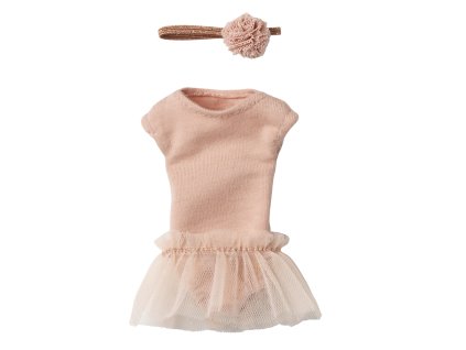 Maileg - Oblečení pro králičí baletku - Rose - Vel. 1